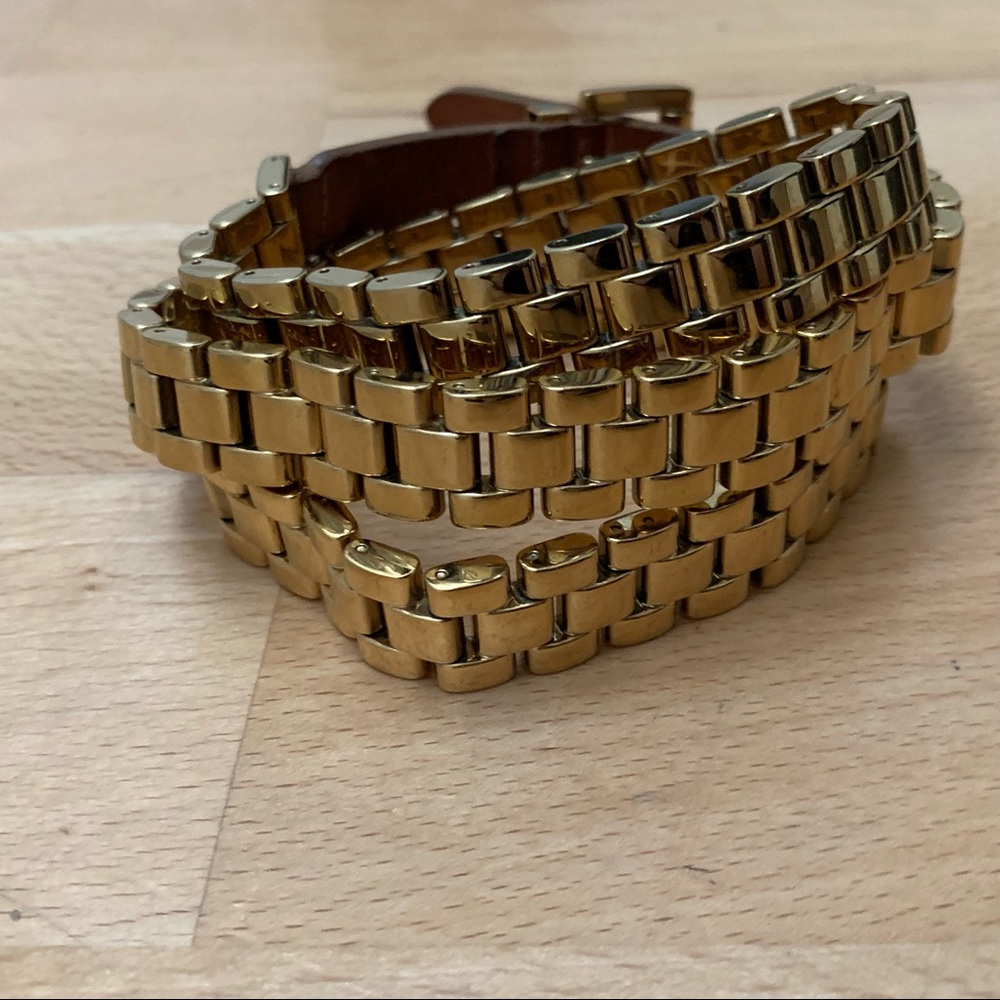Michael Kors Multi-Wrap Bracelet Gold Tone Chain